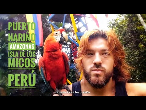 Amazonas, Puerto Nariño, Isla De Los Micos, PERÚ 