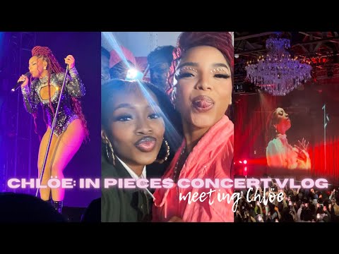 IN PIECES TOUR VLOG | grwm, meeting Chlöe @chloebaileywashere 2023