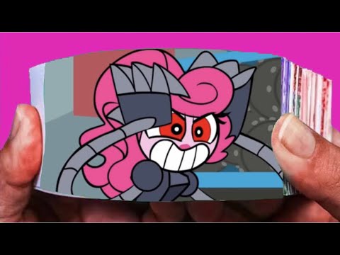 Flip Book Mommy Sad Origin Story - Poppy PlaytimeChapter 2 Animation.Part 2.