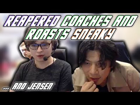 Reapered Spectates & Coaches Sneaky's SoloQ Games (Best KR Bootcamp Moments #7)