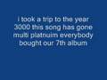 year 3000 with lyrics 