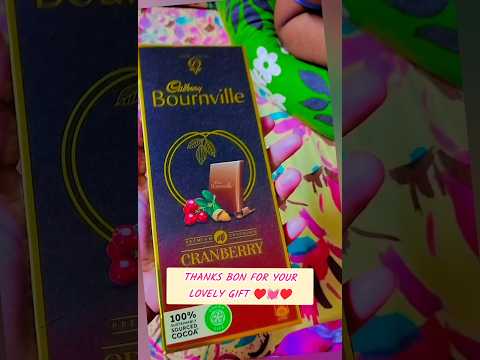 Cadbury Bournville Cranberry Dark Chocolate Premium l Chocolate Unboxing ♥️#shorts #youtube #short🍫🍫