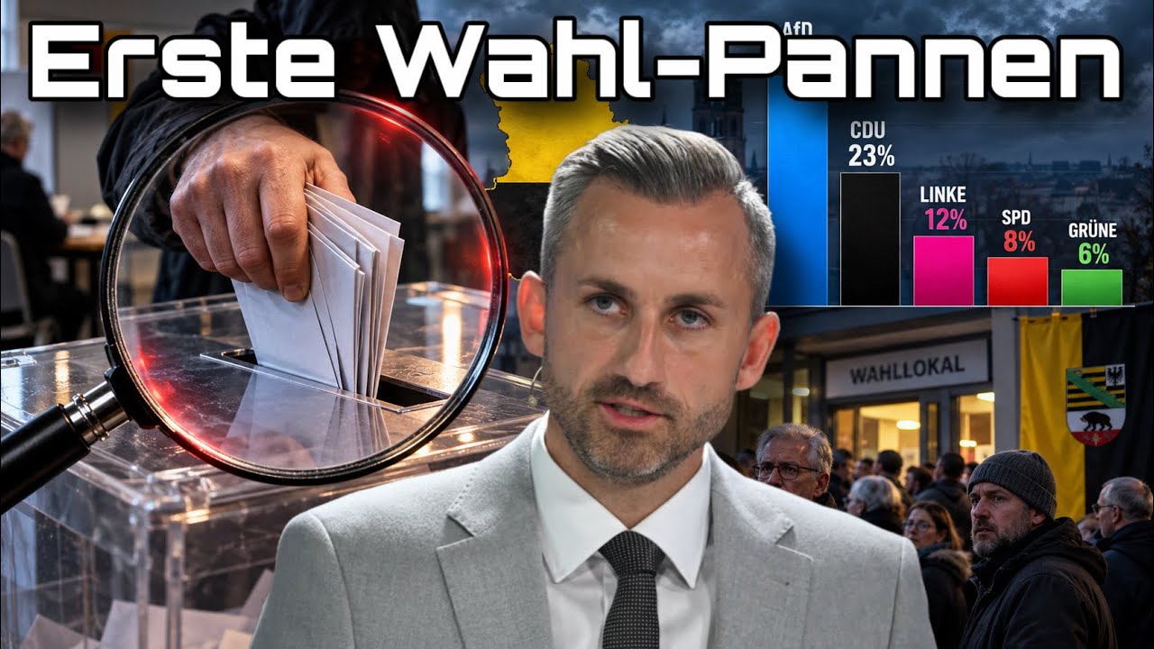 Sachsen-Anhalt: Erste Wahlpannen wecken Betrugsverdacht