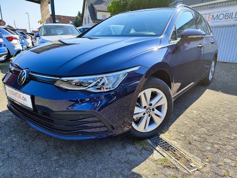 VW Golf 8 Variant bei Birkle Mobile mit 1 5 TSI 130 PS in Blau Metallic
