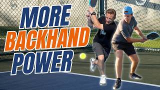Watch Me Teach My Dad the Perfect Pickleball Two-Handed Backhand
