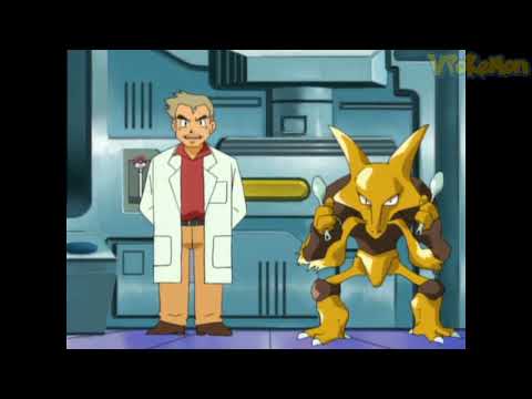 Alakazam attacks Professor Oak | Professor Oak Funny Moments