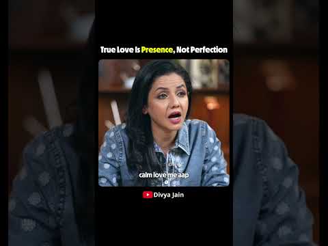 Real love feels calm, not performative