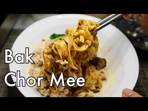 Bak Chor Mee but Halal | easy Singaporean minced meat noodles