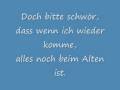 Silbermond - Irgendwas bleibt mit Lyrics