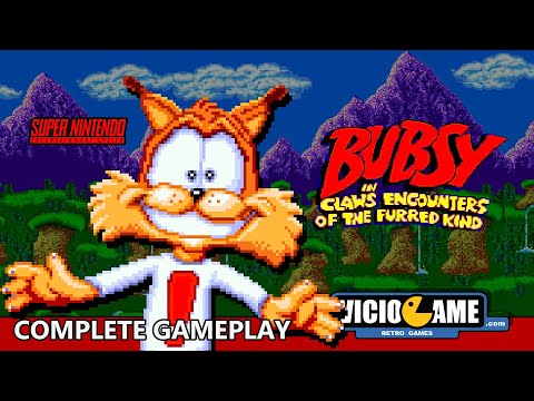 🎮 Bubsy (Super Nintendo) Complete Gameplay