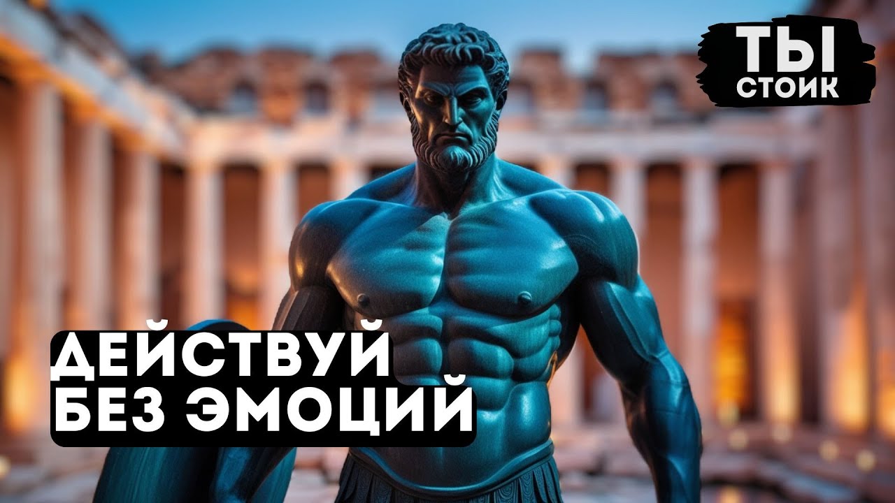 ДЕЙСТВУЙ КАК БУДТО ТЕБЯ НИЧТО НЕ ВОЛНУЕТ - Это очень СИЛЬНО | Эпиктет СТОИЦИЗМ