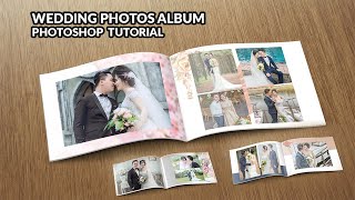 How to Design a Photo Album | Photo Album Design in Photoshop | wedding Photo Album Design