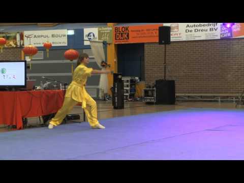 Wushu cup 2011   Maartje from Wushu Vlijt