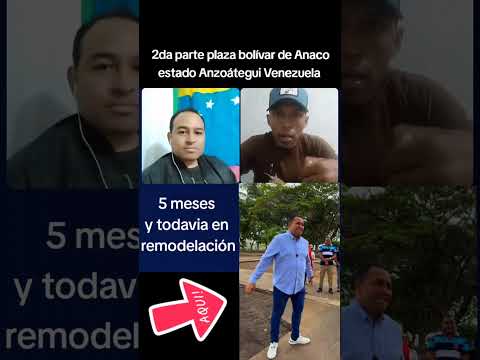 plaza Bolívar de Anaco Anzoátegui Venezuela #noticias #anzoategui #viral