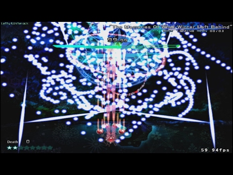 Touhou Danmakufu ~ Range 16 ~ Perpetual Winter -  No death - [ Kirbio & Lunarethic - Download link ]