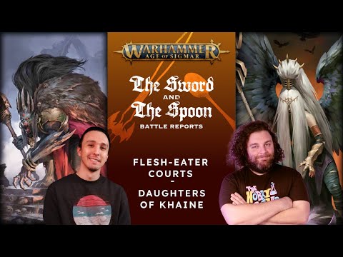 NEW Points! Flesh-Eater Courts v Daughters of Khaine #games  #warhammercommunity  #ageofsigmar