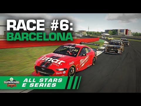 2020年SUPERCARS E-Sport 第2戦バルセロナ#Race6 レースライブ配信動画