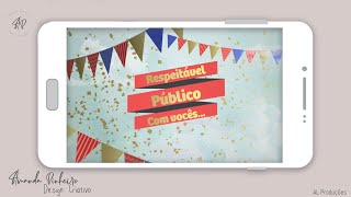 Vídeo de Vídeo animado intermediário / convite - save the date