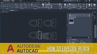 AutoCAD How To Explode A Block