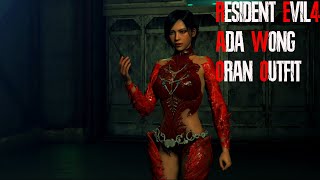 Resident Evil 4 Remake Separate Ways - Ada Oran Outfit