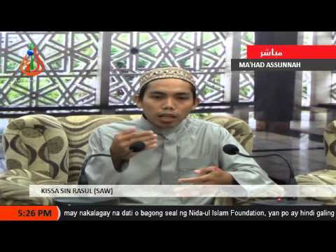 Kissa sin Rasul (SAW) 8 - Sheikh Jomar Naing (Tausug)