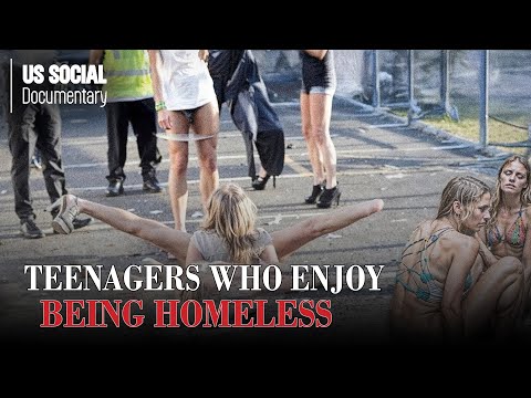 People Who Enjoy Their Homeless Life - The Secret Lives of Homeless Teens in America’s Big Cities!