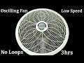 3hr Oscillating Fan Low Speed 