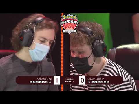 2022 Pokémon Europe International Championships VGC Swiss R7   Ashton Cox vs Oliver Eskolin