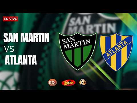 SAN MARTÍN (SJ) vs ATLANTA EN VIVO 🔥 Primera Nacional | en vivo