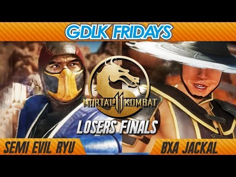 Mortal Kombat 11『 Losers Finals 』Semi Evil Ryu (Sub-Zero) vs. BXA Jackal (Kung Lao)