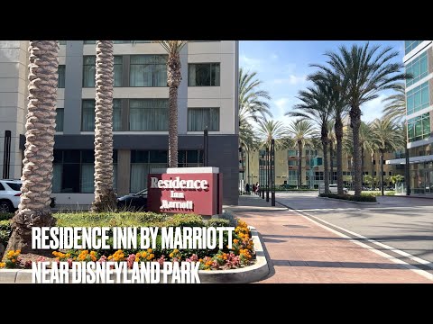 Residence Inn at Disneyland Park Tour and Review 2022   4K