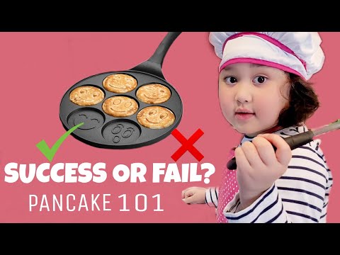 Marie Makes Emoji Smiley Pancake, Success Or Fail?