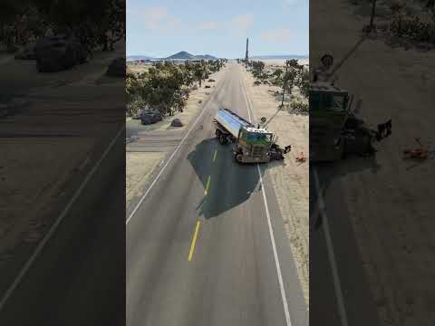 Realistic Highway Car Crashes #136 | BeamNG.Drive