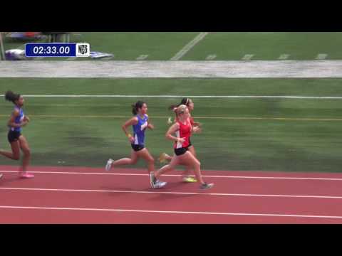 2016 NCS Bayshore Girls 1600M Heat 1 of 2
