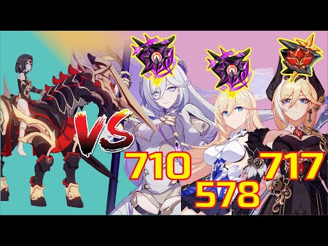 Nirvana & Red Lotus Abyss Dark Jixuanyuan (DXY) - DW & BKE & PE Teams - [Honkai Impact 3]