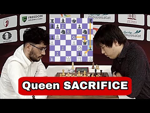 Alireza Firouzja Faces a Queen Sacrifice from Ray Robson