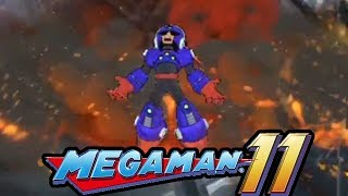 Mega Man 11 Blast Man Boss Battle