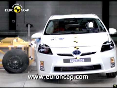 Toyota Prius 5 estrellas en las pruebas EuroNCAP