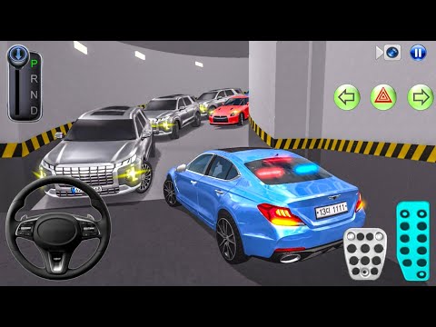 New Patrol car Stuck in Parking Garage - 3D Driving Class - Car Game - 3D Driving Class 2026