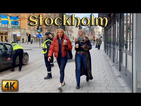 🇸🇪 Meet Stockholm and Stockholmers: Scandi City Walk (4K)
