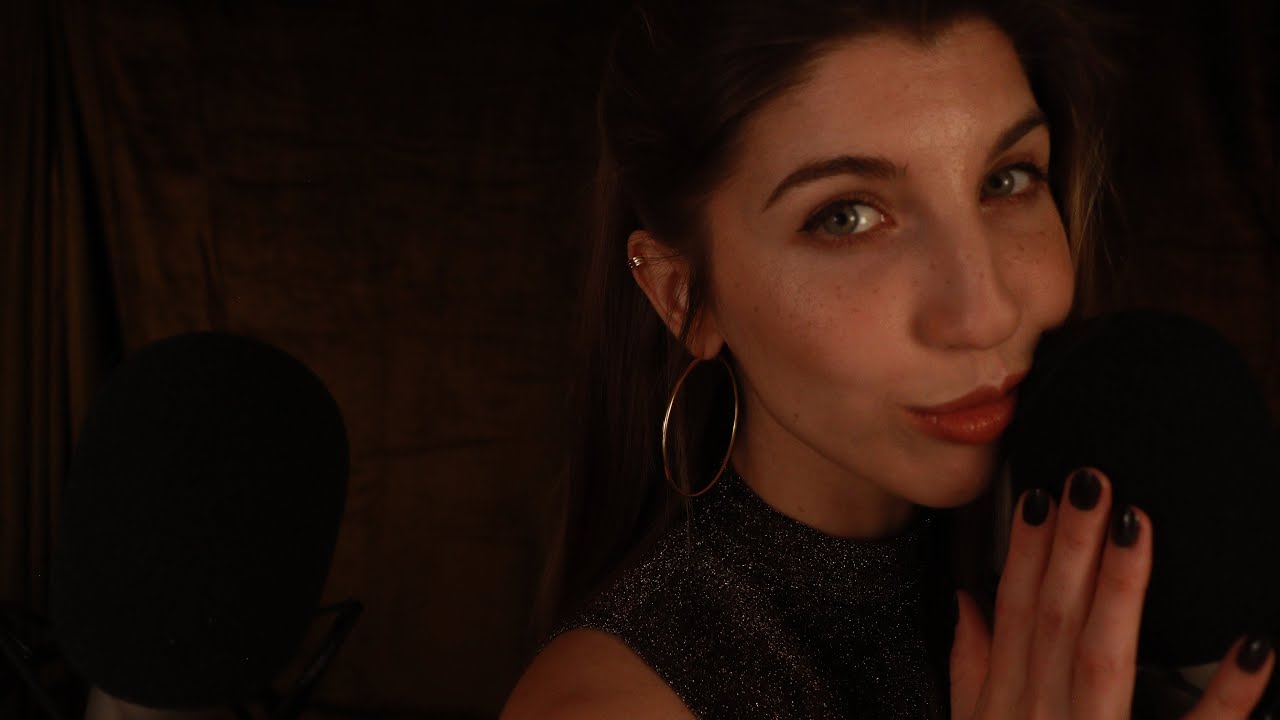 Super Gentle, Super Sensitive Cheek to Cheek Kisses ASMR ~ Happy New Years!