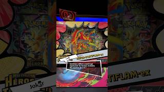 Coffret Méga-Roitiflam-Ex #pokemon #pokemoncards #pokemontcg #persona5 #opening