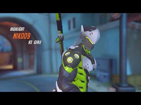 FASTEST GENJI ULT TEAMKILL ACE IN OVERWATCH2 - POTG