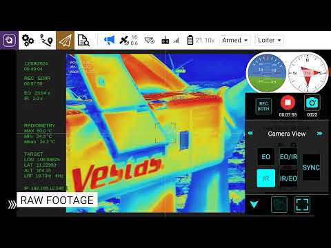 Wind Nacelle Inspection in IR View