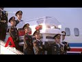 Body of late Chinese president Jiang Zemin arrives in Beijing