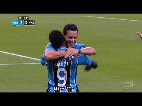 GOALS - GRÊMIO 2 x 0 VASCO - GLOBO - BRAZILIAN CHAMPIONSHIP 2025