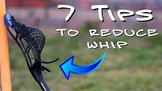 7 Ways to remove whip in a lacrosse head