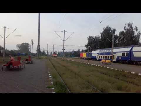 Trenul IR 1953 Mangalia-Suceava Nord oprire in gara Pașcani