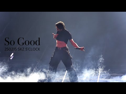 [4K] So Good (full cam) | 250215 SKZ 5'CLOCK | Stray Kids Bang Chan fancam 방찬 직캠