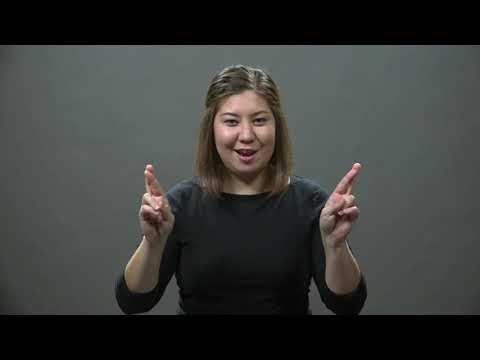 How to Sign Face Fungus in Auslan